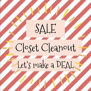 SALE - CLOSET CLEAN-OUT🌟